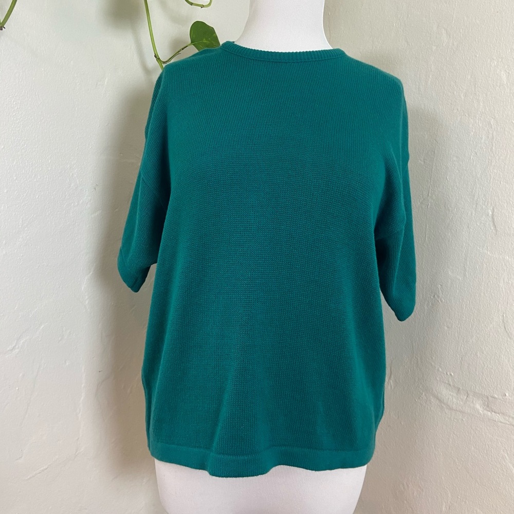 L.L. Bean Vinatge Short Sleeve Sweater